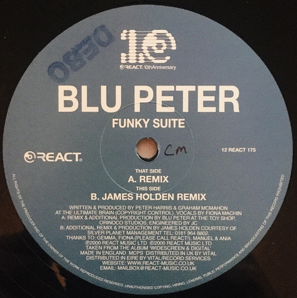 Blu Peter : Funky Suite (12")