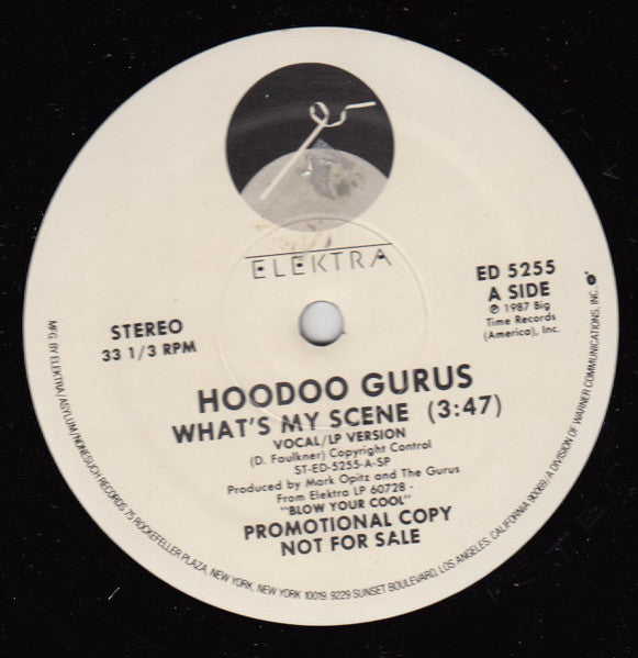Hoodoo Gurus : What's My Scene (12", Single, Promo)
