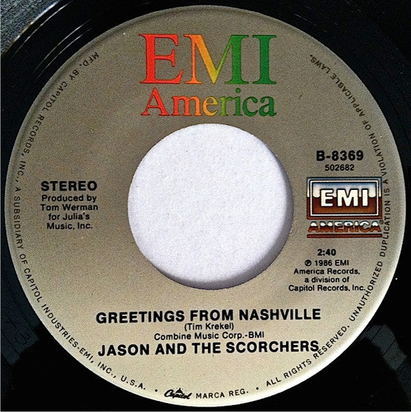 Jason And The Scorchers* : Golden Ball & Chain (7")