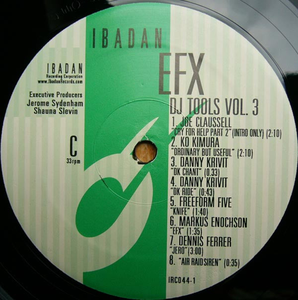 Various : Ibadan EFX (DJ Tools Vol. 3) (2x12")