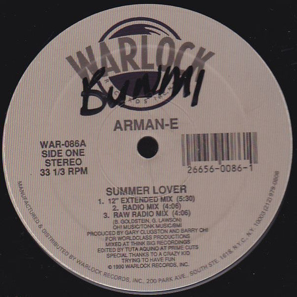Arman-E : Summer Lover (12")