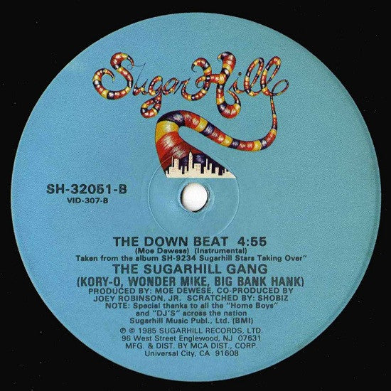 Sugarhill Gang : The Down Beat (12")