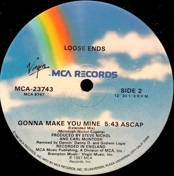 Loose Ends : You Can't Stop The Rain (12")