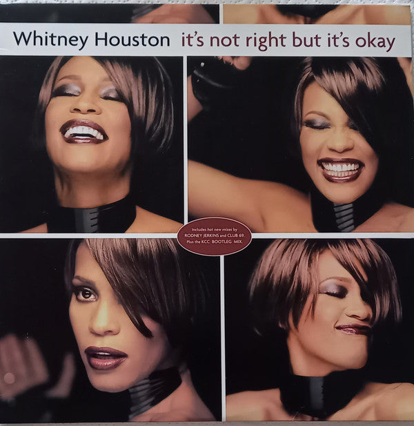 Whitney Houston : It's Not Right But It's Okay (12")
