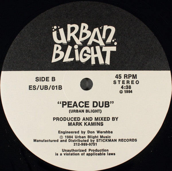 Urban Blight : Peace Train (12")