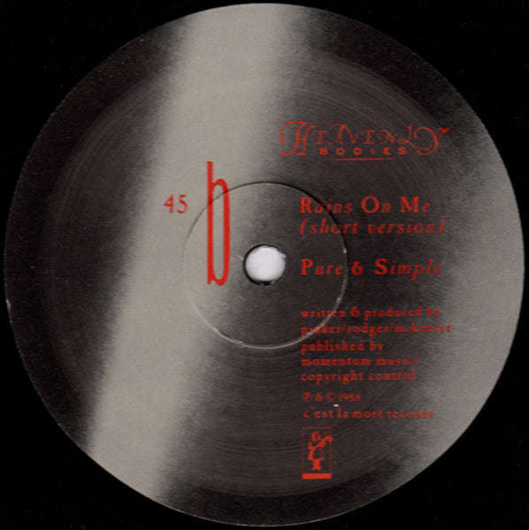 Heavenly Bodies (2) : Rains On Me (12")