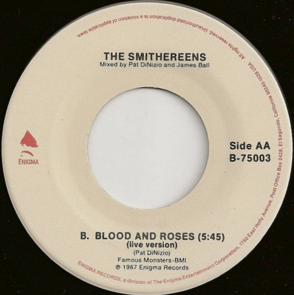 The Smithereens : In A Lonely Place (7")