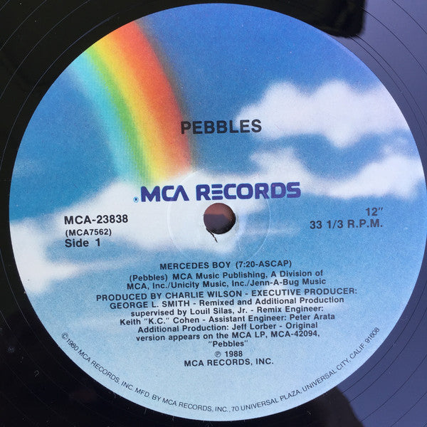 Pebbles : Mercedes Boy (12" Version) (12")