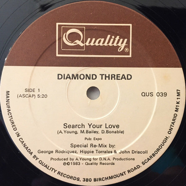 Diamond Thread : Search Your Love (12")