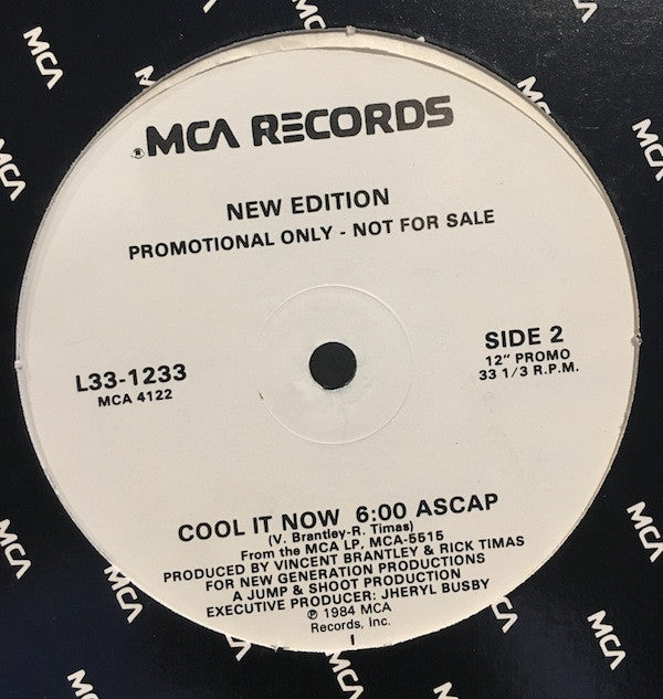 New Edition : Mr. Telephone Man (12", Promo)