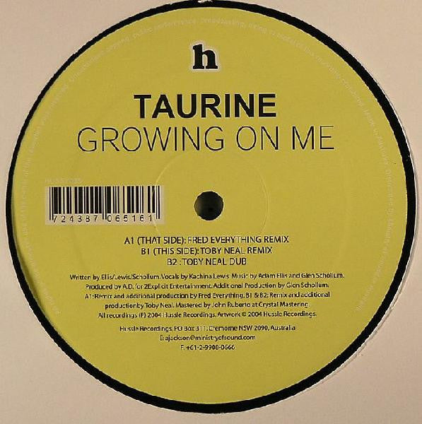 Taurine : Growing On Me (12")