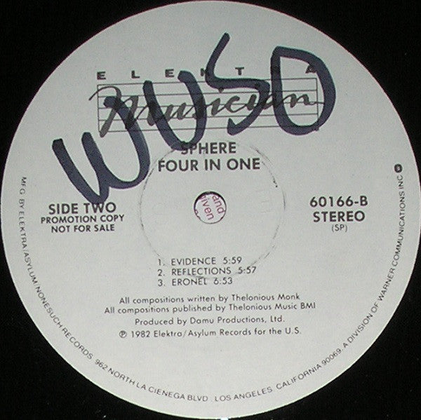 Sphere (16) : Four In One (LP, Album, Promo)