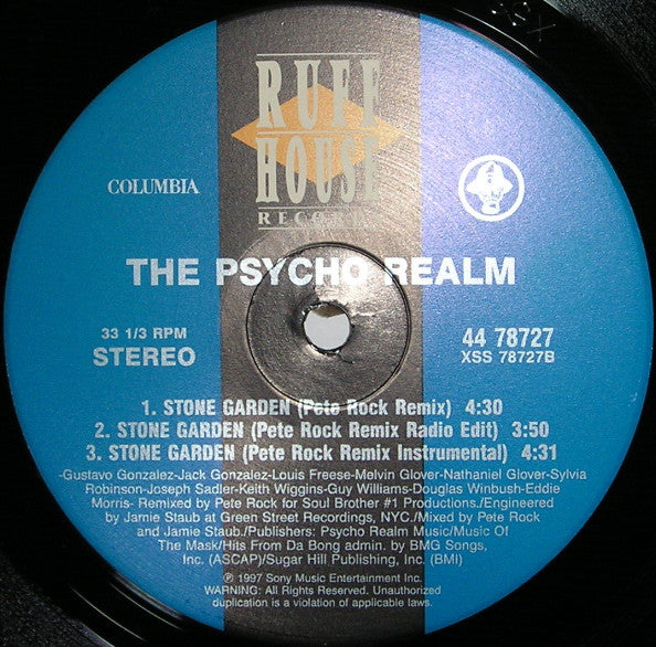 The Psycho Realm* : The Stone Garden (12")
