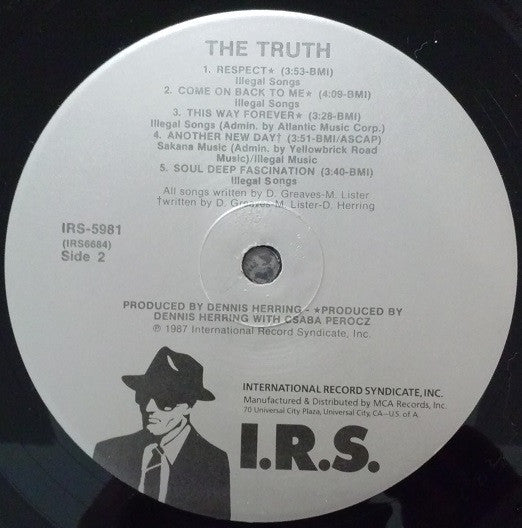The Truth (6) : Weapons Of Love (LP, Album, Pin)