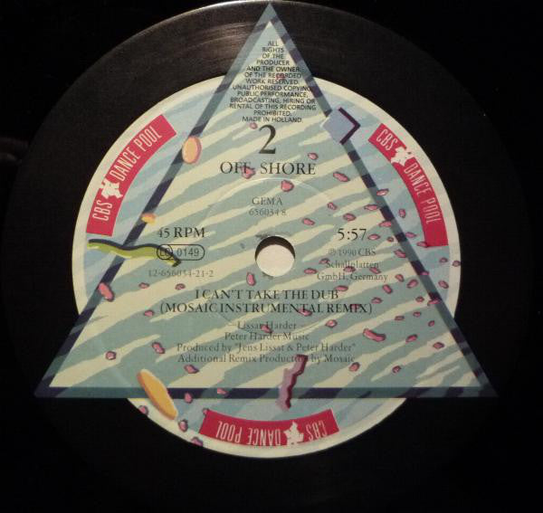 Off-Shore : I Can't Take The Power (Remixes) (12")