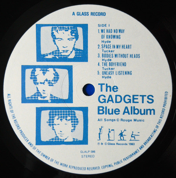 The Gadgets : Blue Album (LP, Album)