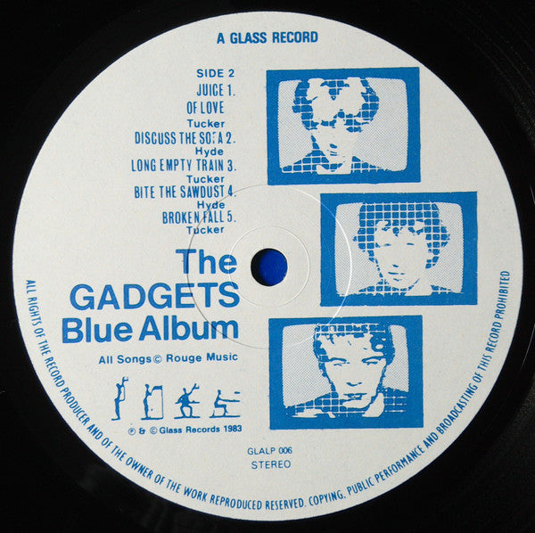 The Gadgets : Blue Album (LP, Album)
