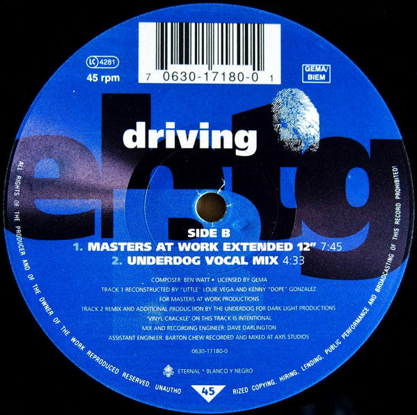 EBTG* : Driving (12")