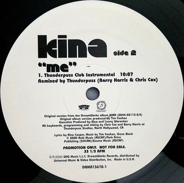Kina : Me (12", Promo)