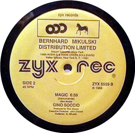 Gino Soccio : Magic (12")