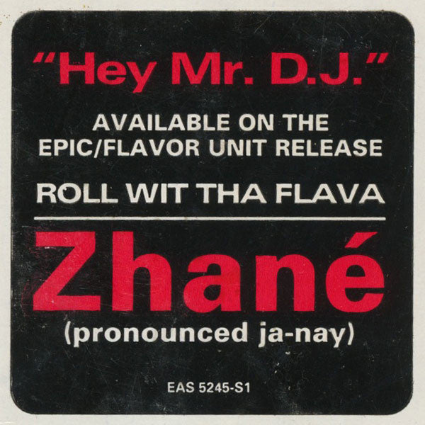 Zhané : Hey Mr. D.J. (12", Promo)