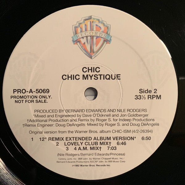 Chic : Chic Mystique (12", Promo)