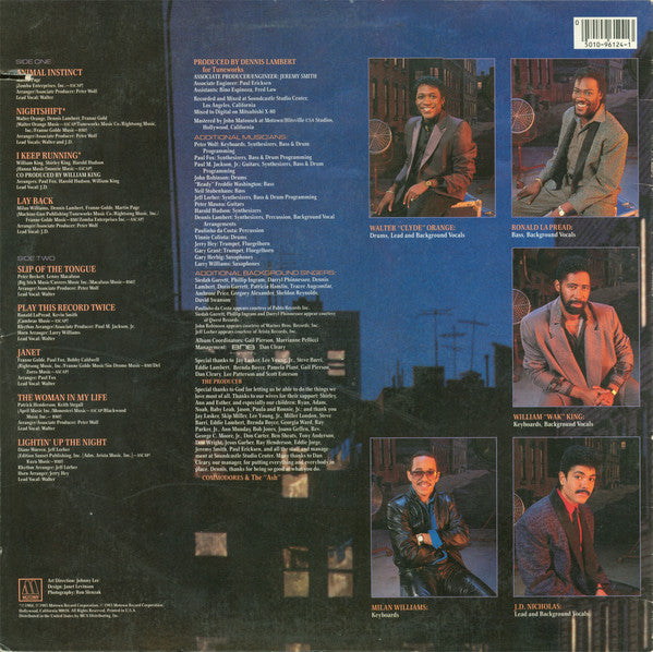 Commodores : Nightshift (LP, Album)