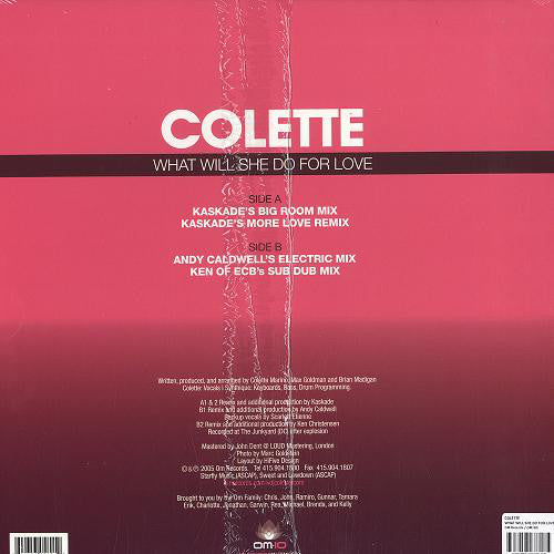 Colette : What Will She Do For Love (12")