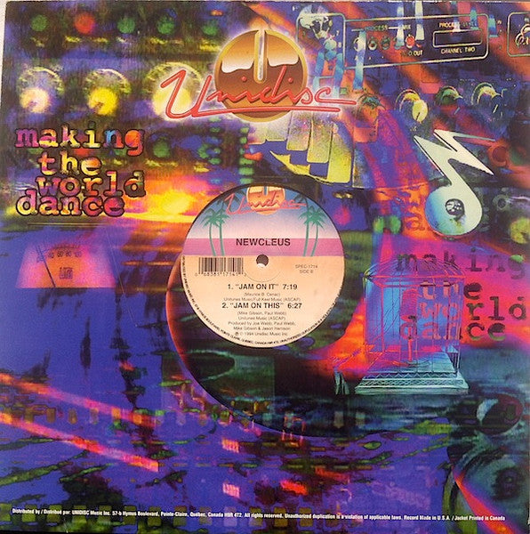 Newcleus : Jam On Revenge (Wikkie Wikkie Song) (12")