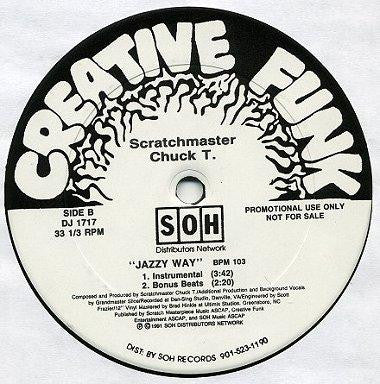 Scratchmaster Chuck T : Jazzy Way (12", Single, Promo)