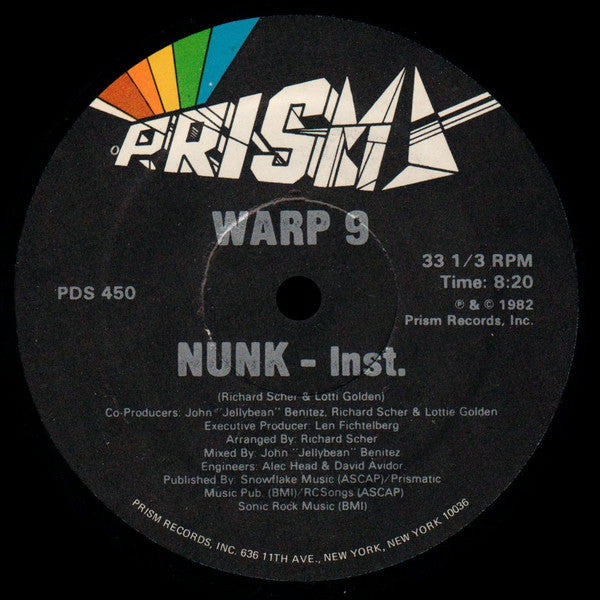 Warp 9 : Nunk (12")