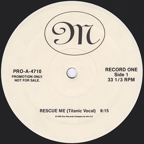 Madonna : Rescue Me (2x12", Promo)
