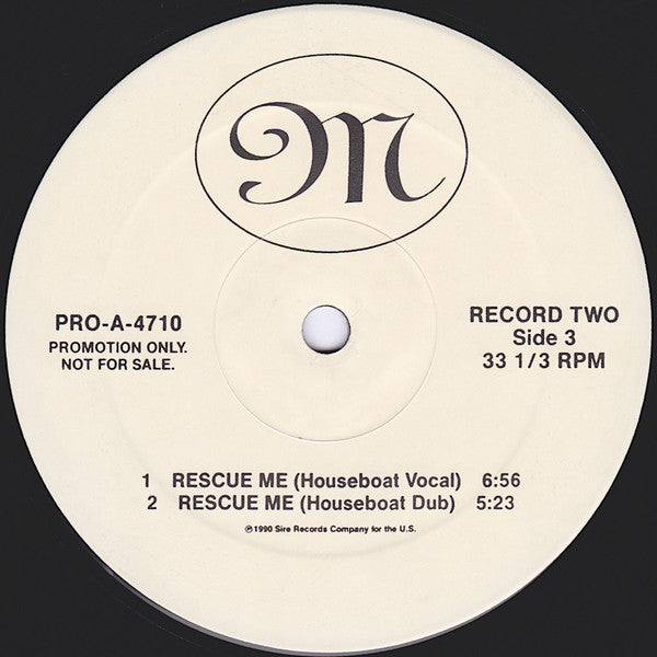Madonna : Rescue Me (2x12", Promo)