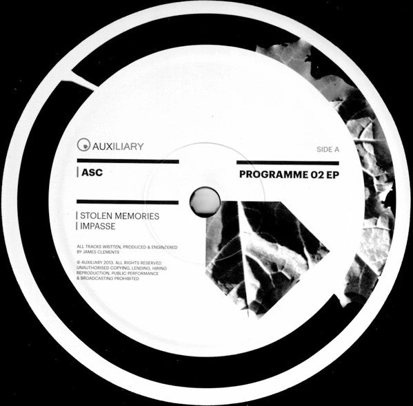 ASC : Programme 02 EP (12", EP)