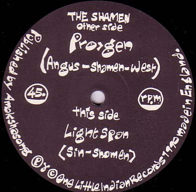 The Shamen : Pro>gen (12", Single)