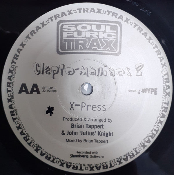 Cleptomaniacs : Numero Uno / X-Press (12")