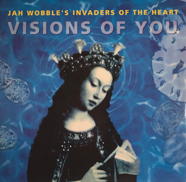 Jah Wobble's Invaders Of The Heart Featuring Sinead O'Connor* : Visions Of You (12", Single, Gre)