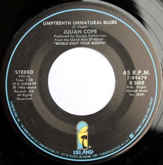 Julian Cope : World Shut Your Mouth (7", Single, Spe)