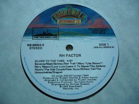 RH Factor (3) : Glued To The Tube (12", Promo)