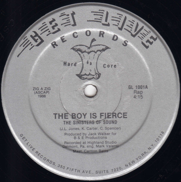 The Sinisters Of Sound : The Boy Is Fierce (12")