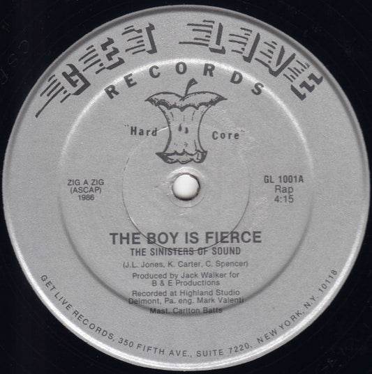 The Sinisters Of Sound : The Boy Is Fierce (12")