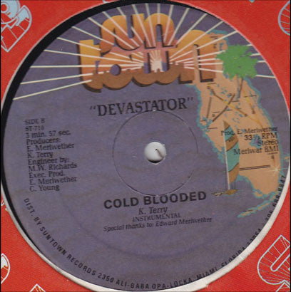 "Devastator"* : Cold Blooded (12")