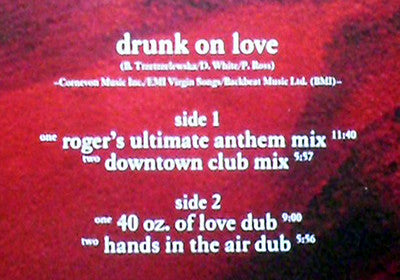 Basia : Drunk On Love (12")