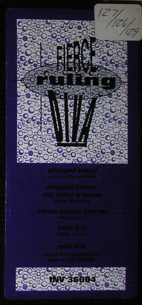 Fierce Ruling Diva : Whipped Kream (12")