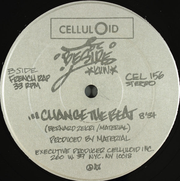 Beside* / Fab 5 Freddy : Change The Beat (12")