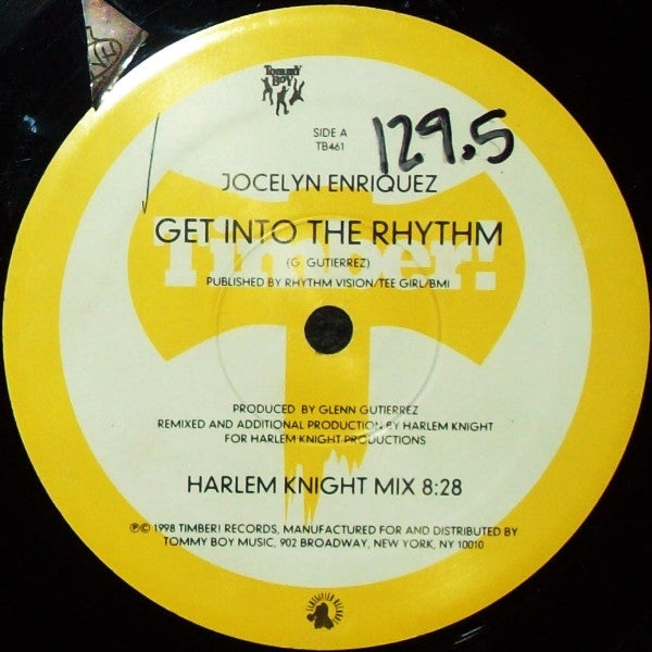 Jocelyn Enriquez : Get Into The Rhythm (12", Single)