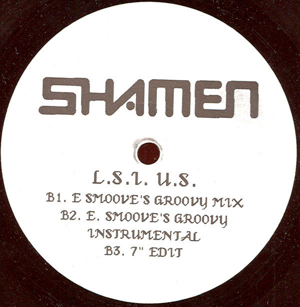 The Shamen : L.S.I. (U.S.) (12", Promo)