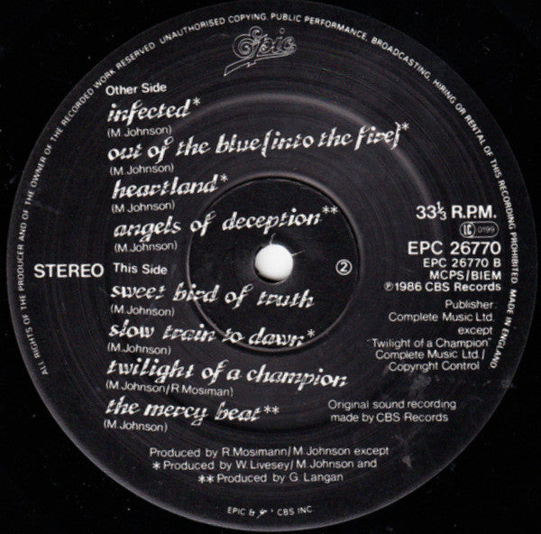 The The : Infected (LP, Album, Ltd, Tor)