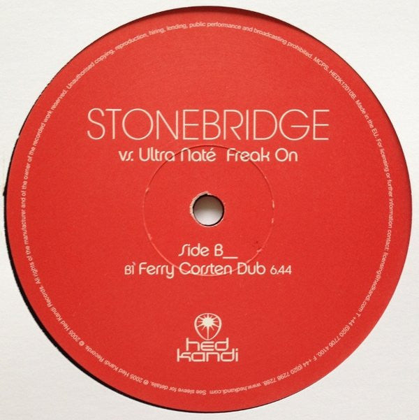 StoneBridge vs. Ultra Naté : Freak On (12", Ltd)