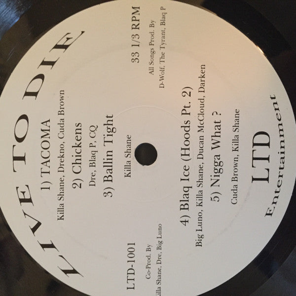 Various : Live To Die (12", S/Sided, EP)